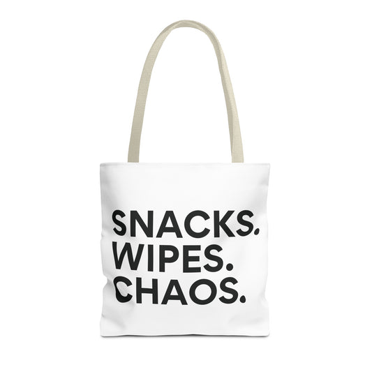 Snack & Go Tote Bag - Wipes & Chaos Design