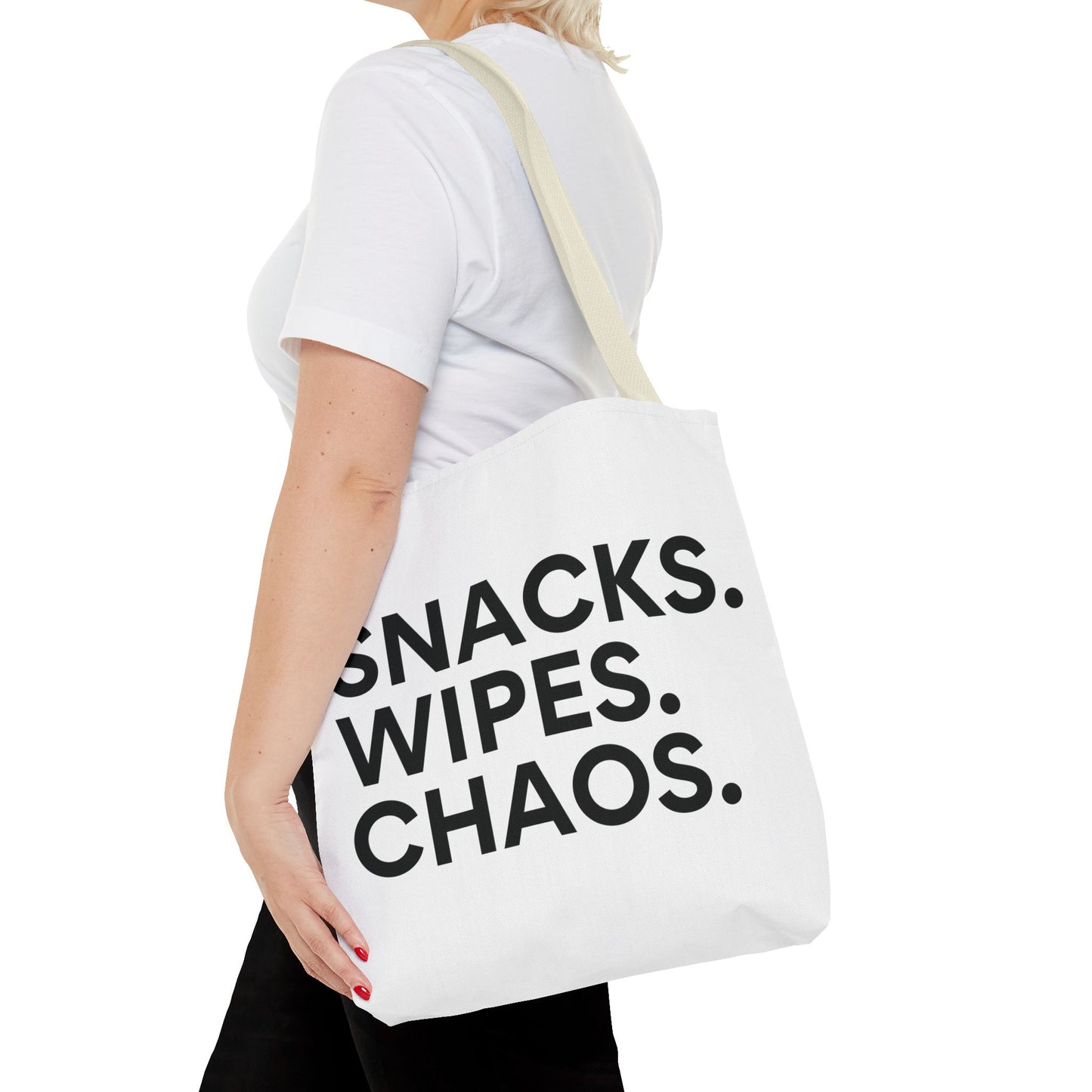 Snack & Go Tote Bag - Wipes & Chaos Design