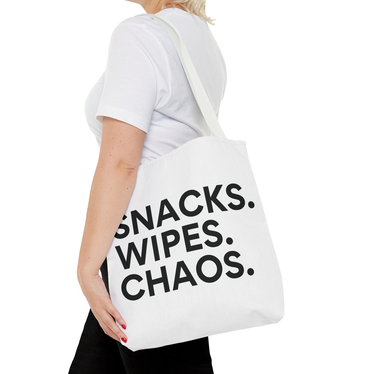 Snack & Go Tote Bag - Wipes & Chaos Design